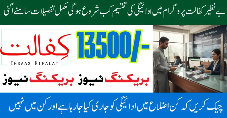 Benazir Kafalat 2025 Phase 2 to Begin from October 16 Full List of Eligible Districts Announced